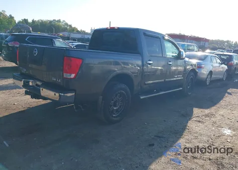 2008 Nissan Titan Le/Pro-4X/Se z USA, uszkodzony, nr VIN 1N6AA07C38N356178